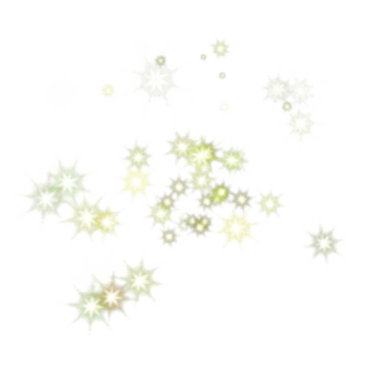 Yellow sparkles
