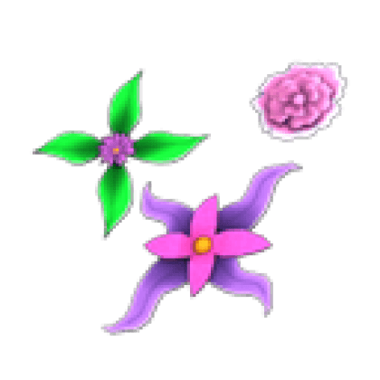 Bouquet of Pain Throwing Stars