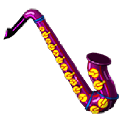 Inflatable Saxophone
