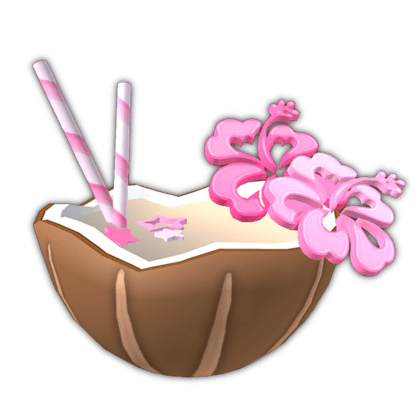 Pink Coconut Drink