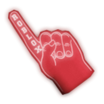 Red Foam Finger