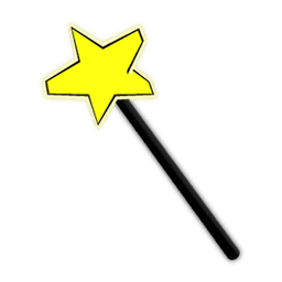 Simmering Star Wand