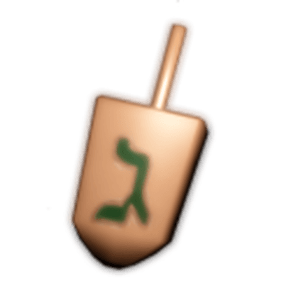 Wooden Dreidel