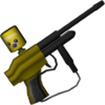 Yellow Paintball Gun