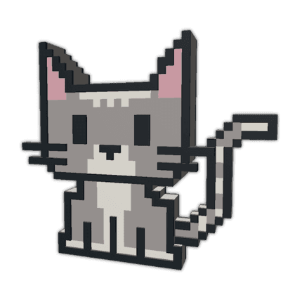8-Bit Tabby Cat