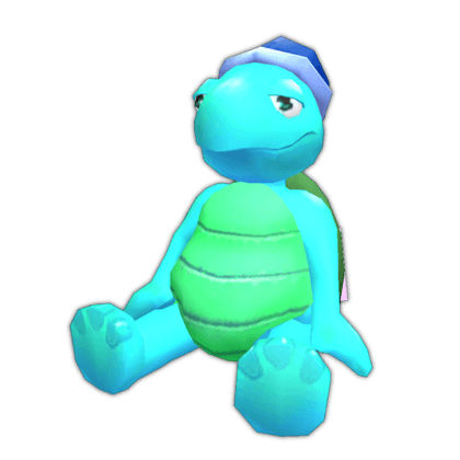 Blue Tired Tortoise