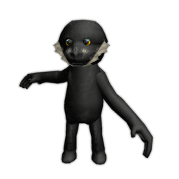 Creepy Zombie Monkey