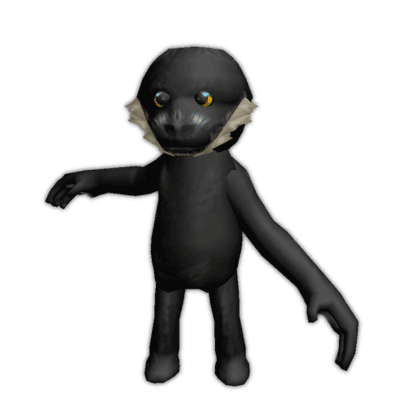 Creepy Zombie Monkey