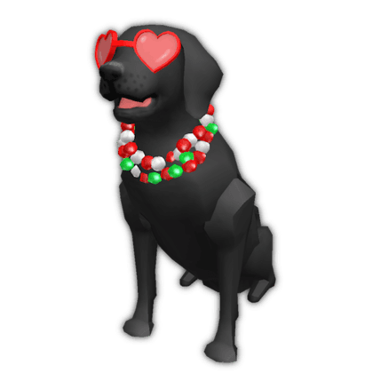 Festive Dog