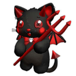 Grim The Devil Kitty