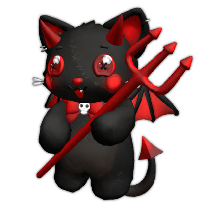 Grim The Devil Kitty