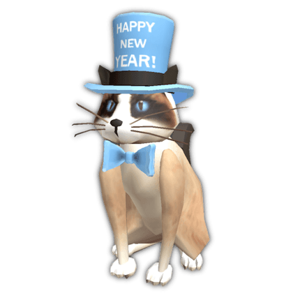 New Years Kitty