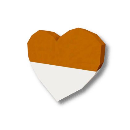 Bronze Heart