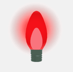 Red Festive Light