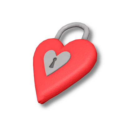 Silver Heart-Lock