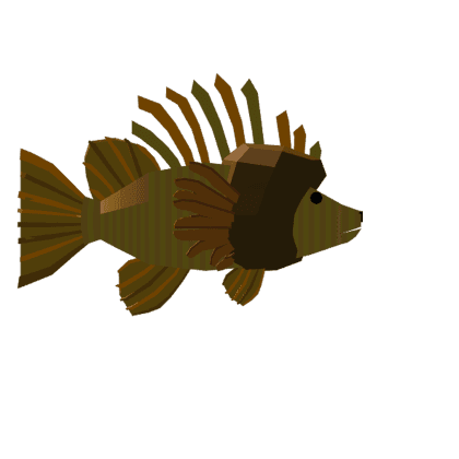 Mained Lionfish
