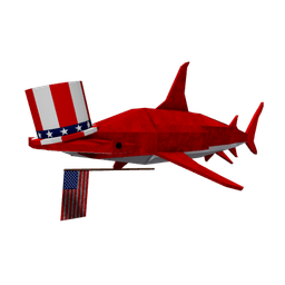 Patriot Hammerhead Shark
