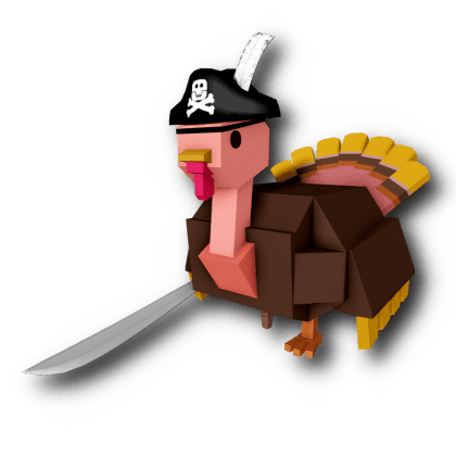 Pirate Turkey