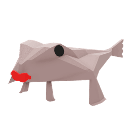 Redlip Batfish