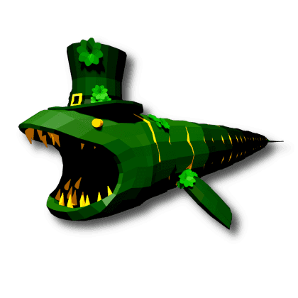 Shamrock Bloop Fish