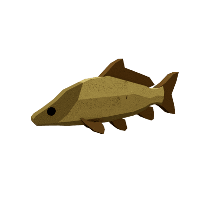 Silt-Crusted Carp
