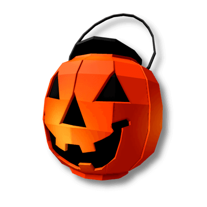 Pumpkin Candy Basket