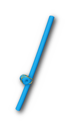 Pool Noodle Rod