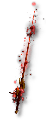 Scarlet Spincaster Rod