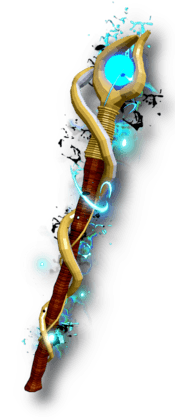 Gilded Staff