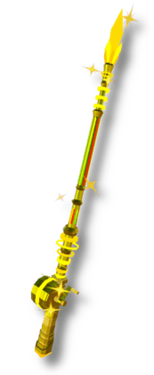 Golden Ethereal Prism Rod