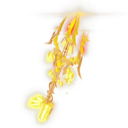 Golden Poseidon Rod