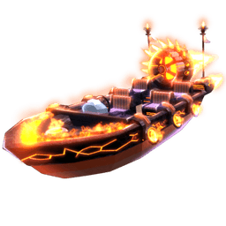 Volcanic Speedboat