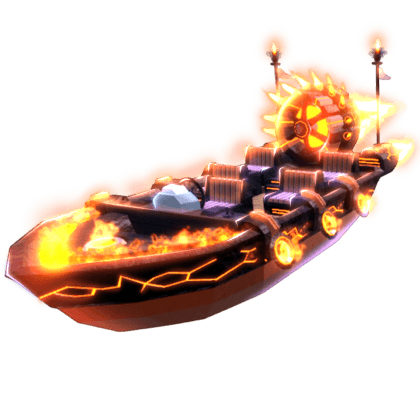 Volcanic Speedboat