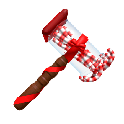 Candy Cane Jar