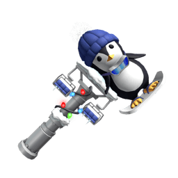 Snowboarder Penguin