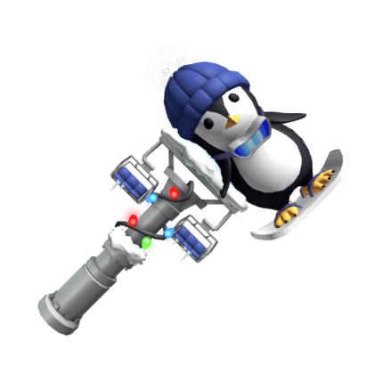 Snowboarder Penguin