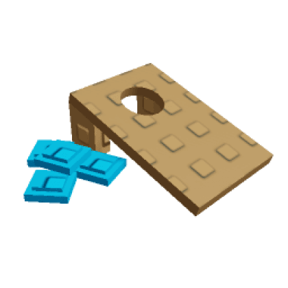 Bean Bag Toss Blue