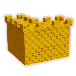 Bee Castle Wall Corner