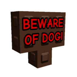 Beware Of Dog Sign