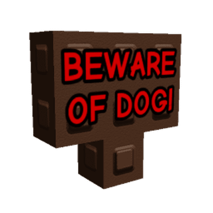 Beware Of Dog Sign