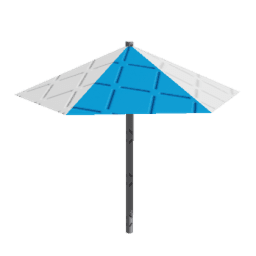 Blue Beach Umbrella