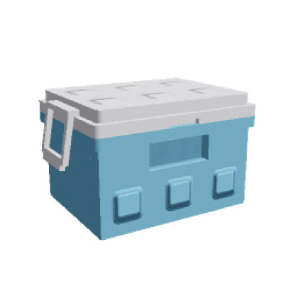Blue Cooler Chest