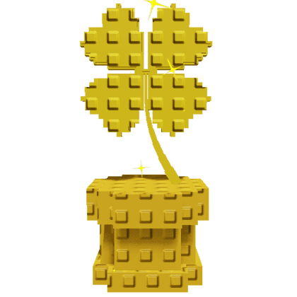 Clover Statue