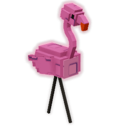 Flamingo Garden Stake