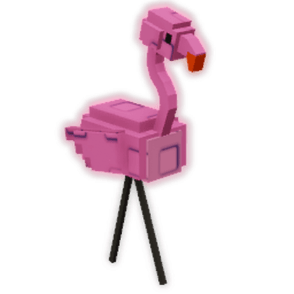 Flamingo Garden Stake