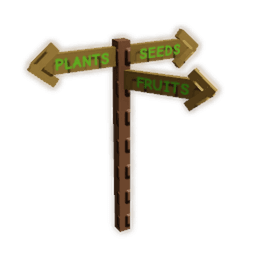 Garden Signpost