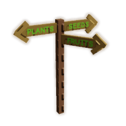 Garden Signpost