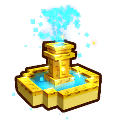 Gold Water Fountain