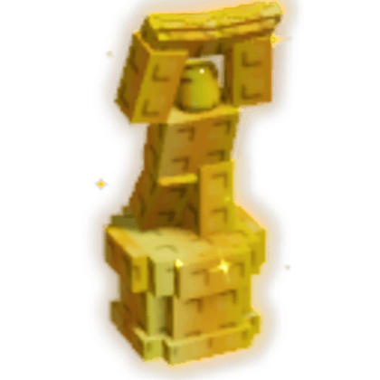 Golden Hotdog Statue
