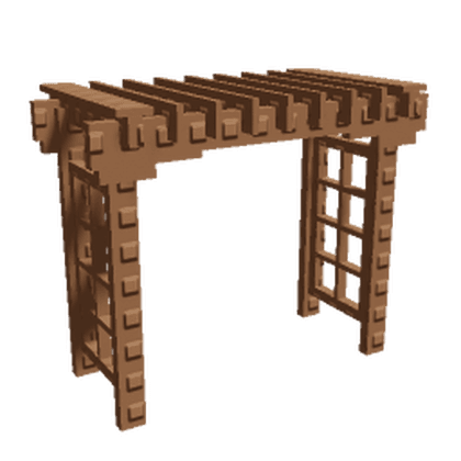 Large Wood Arbour